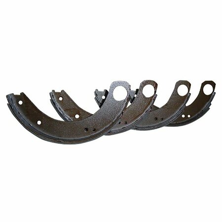 AFTERMARKET One New Set of 4 Brake Shoes Fits Massey Ferguson, SP Fits Massey Ferguson 135,  830480M92